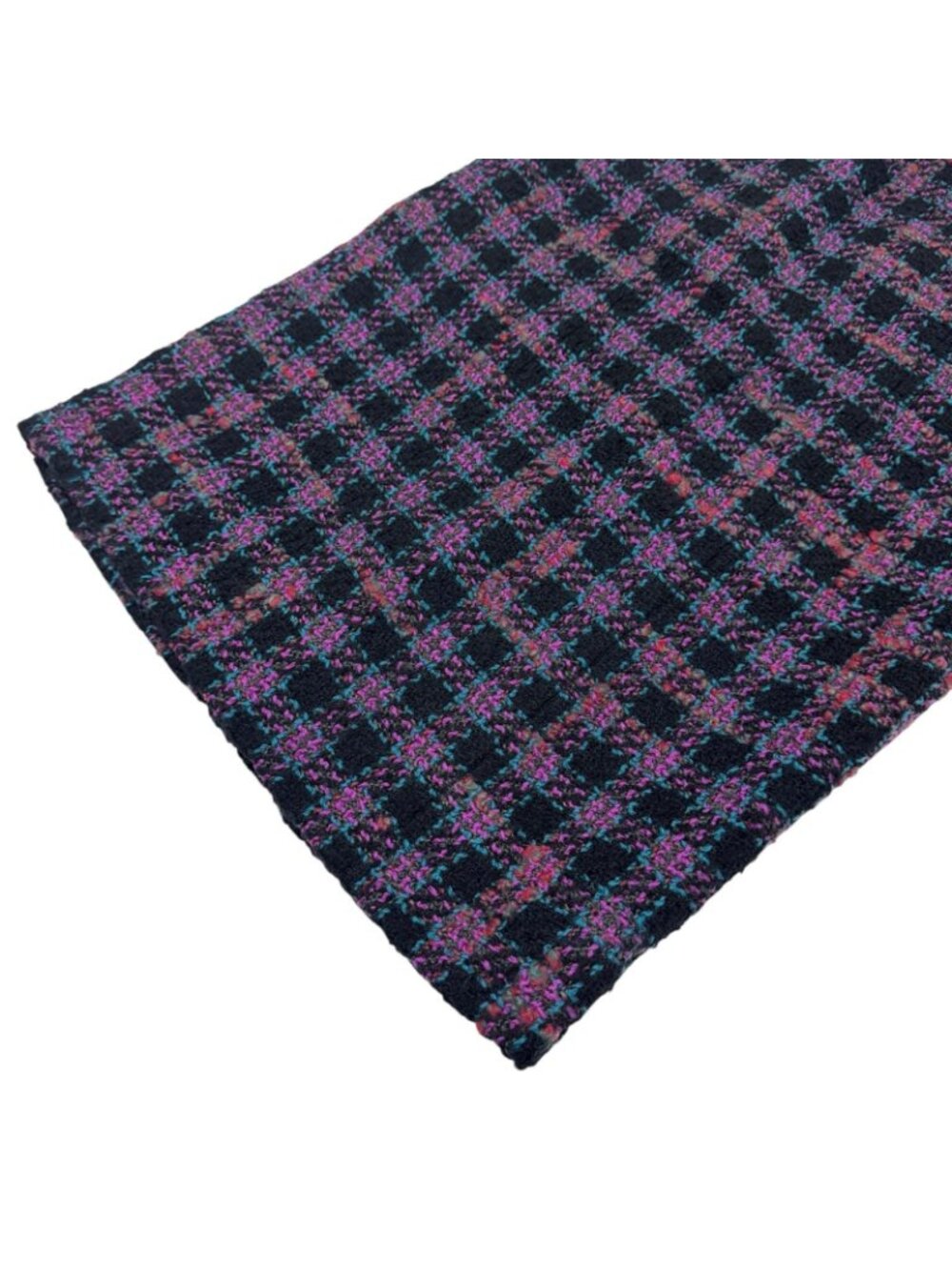 Chanel CC Logo Button Tweed Skirt 36 - Picture 4 of 10